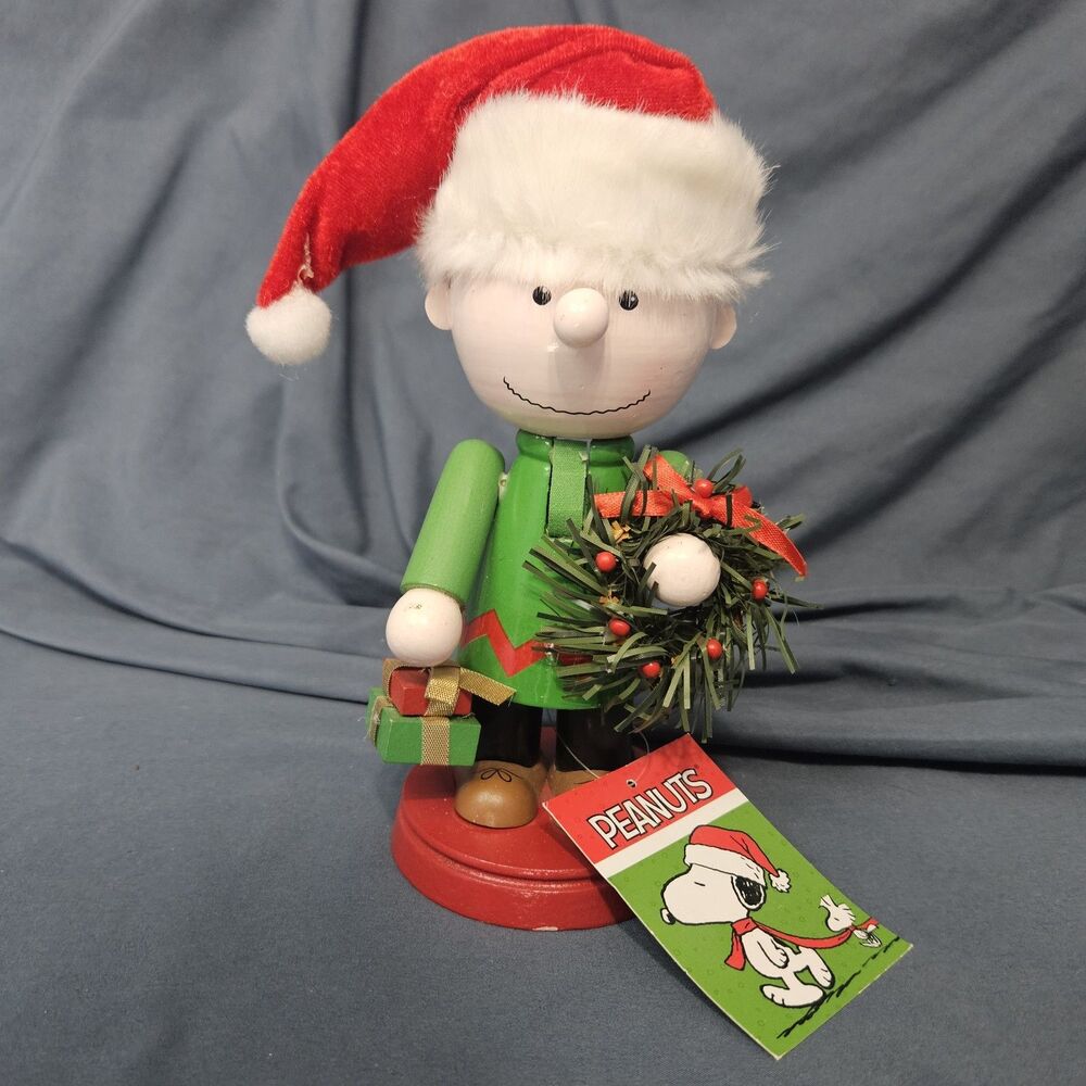 Peanuts Nutcracker Charlie Brown Nutcracker 2015 Dan Dee Wood Figure